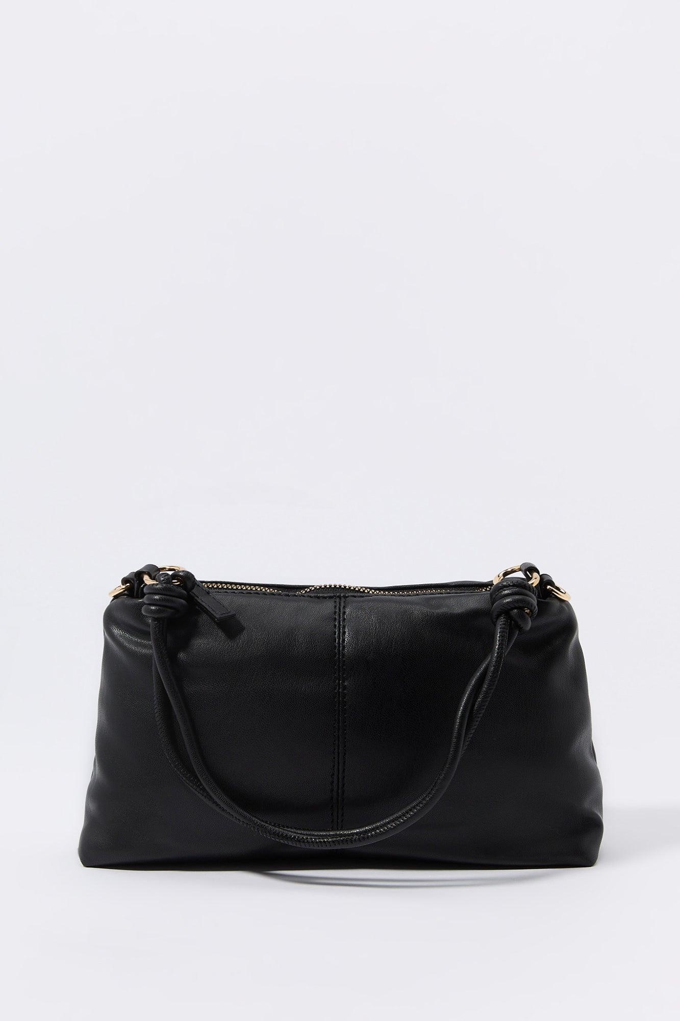 Knotted Handle Crossbody Purse Female Product Image