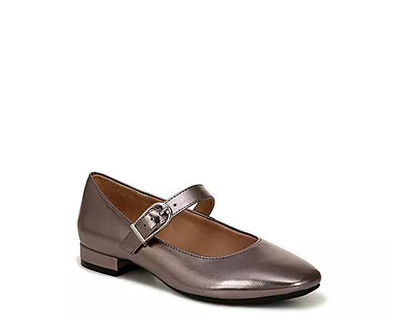 LifeStride Cameo MJ Women's Mary Janes, Size: 6 Wide, Silver Product Image