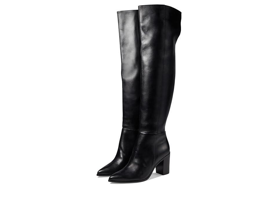 Womens Mikki Leather Over-the-Knee Boots Product Image