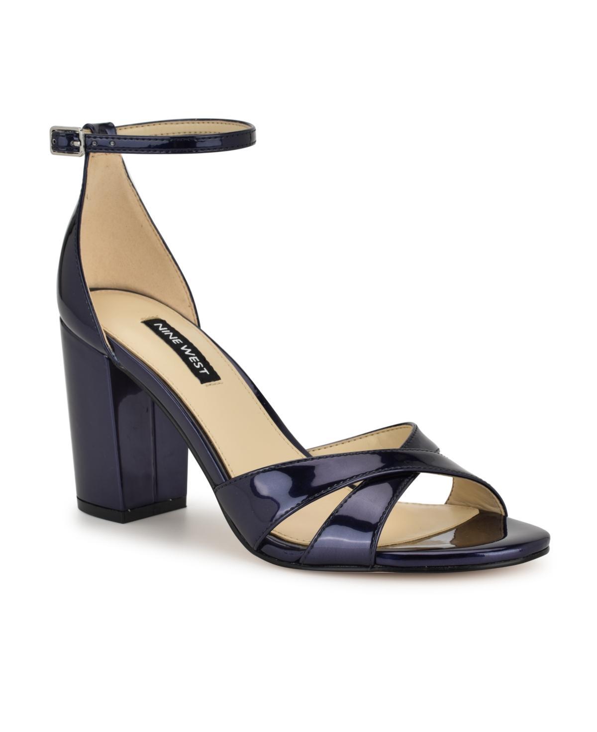 Nine West Saile Women's Dress Sandals, Size: 6, Black Patent Product Image
