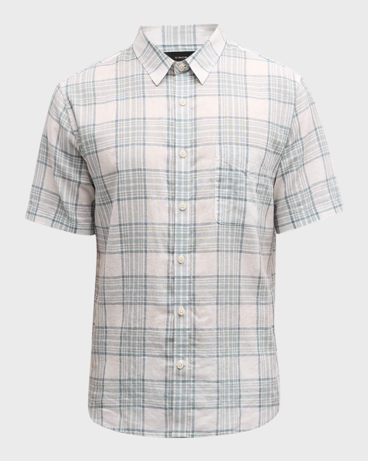 Mens Kino Plaid Sport Shirt Product Image