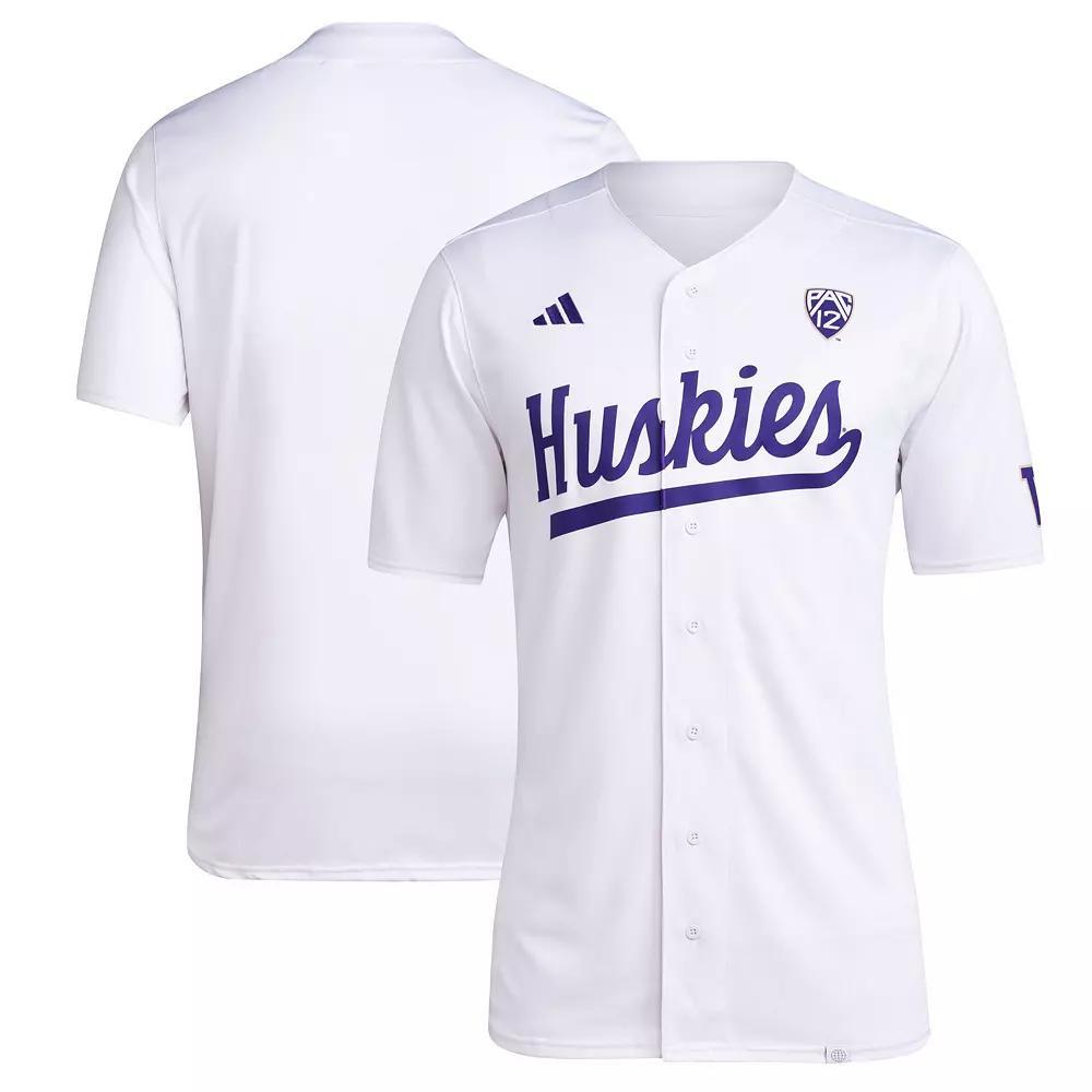 Mens adidas Washington Huskies Team Baseball Jersey Product Image