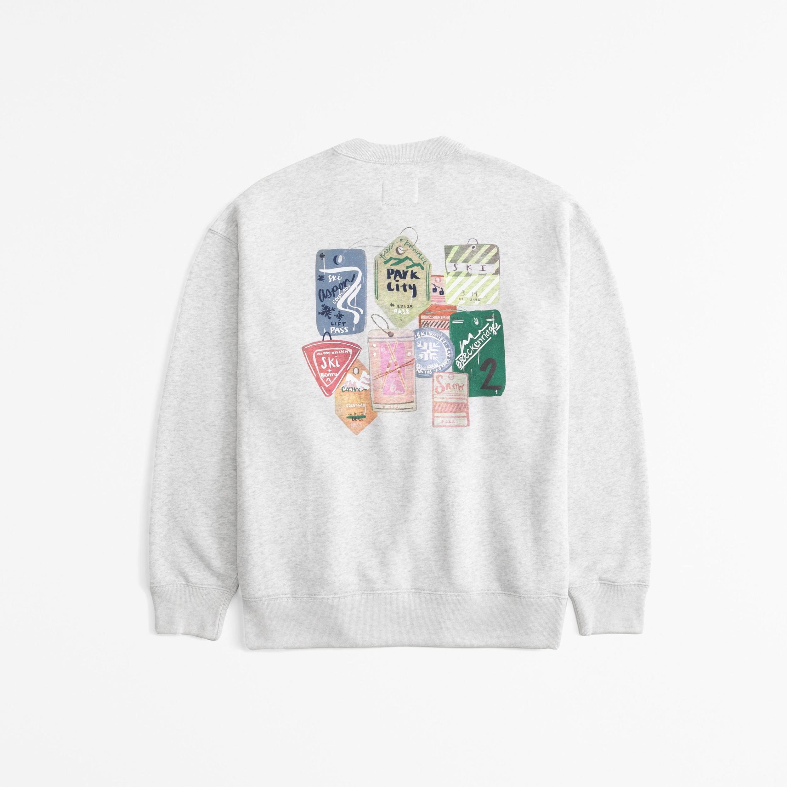 Ski Destination Vintage Sunday Crew Product Image
