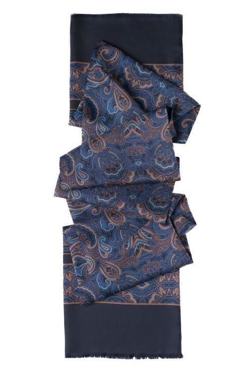 Elizabetta Ferrara - Silk Scarf for Men in Magenta at Nordstrom Product Image