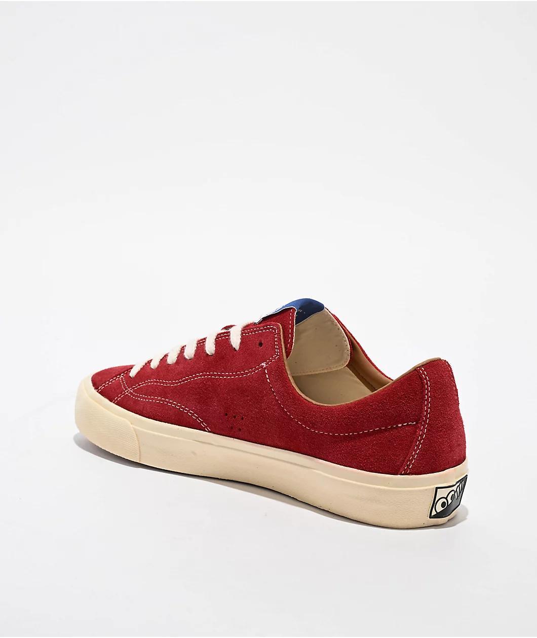 Last Resort AB VM003-LO Old Red Suede Skate Shoes Product Image