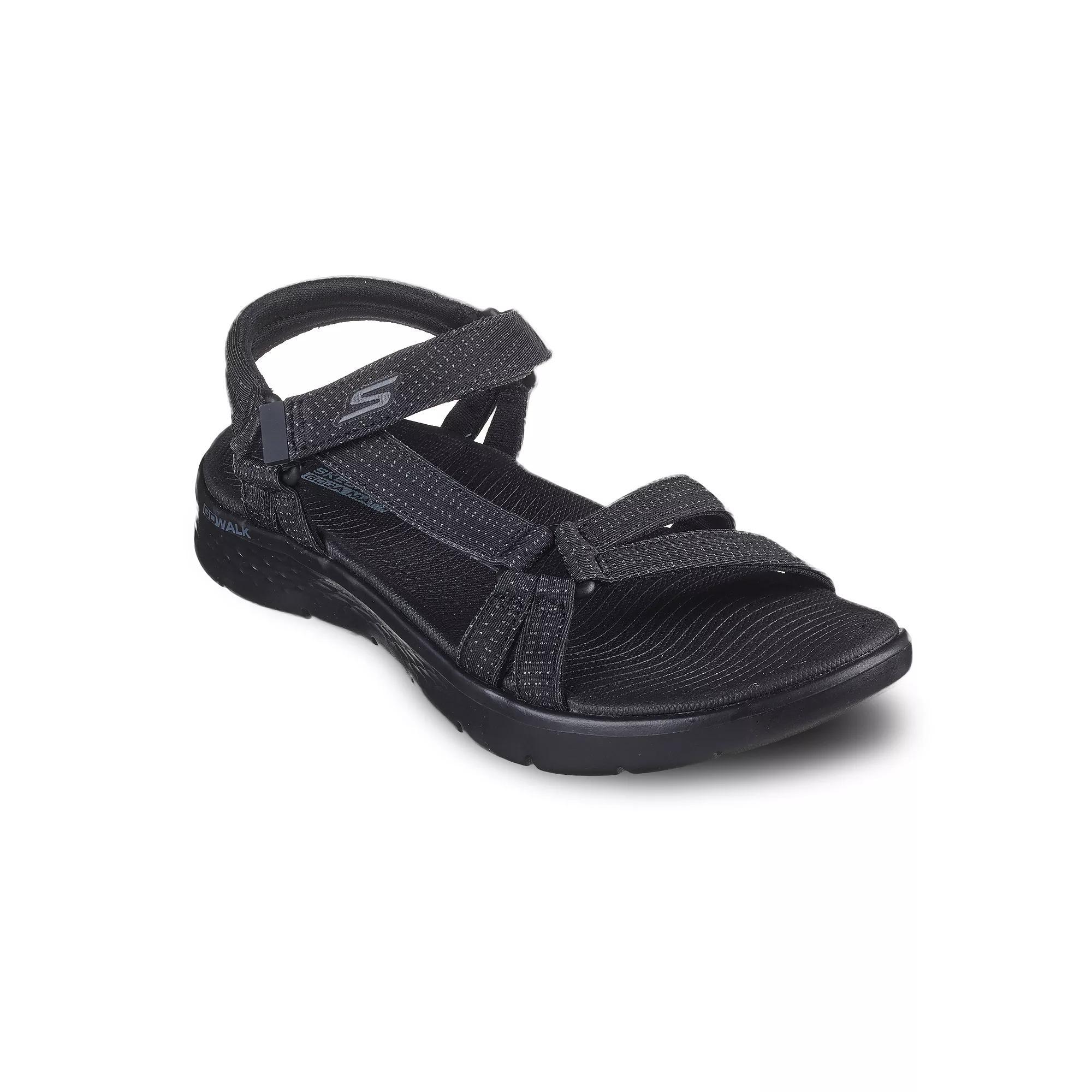 Skechers GO WALK® Flex Sandal Sublime Women's Sandals, Size: 7, Black Product Image