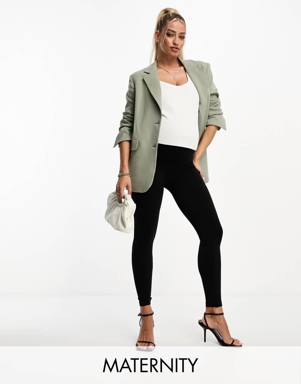 Spanx Mama Maternity leggings in black Product Image