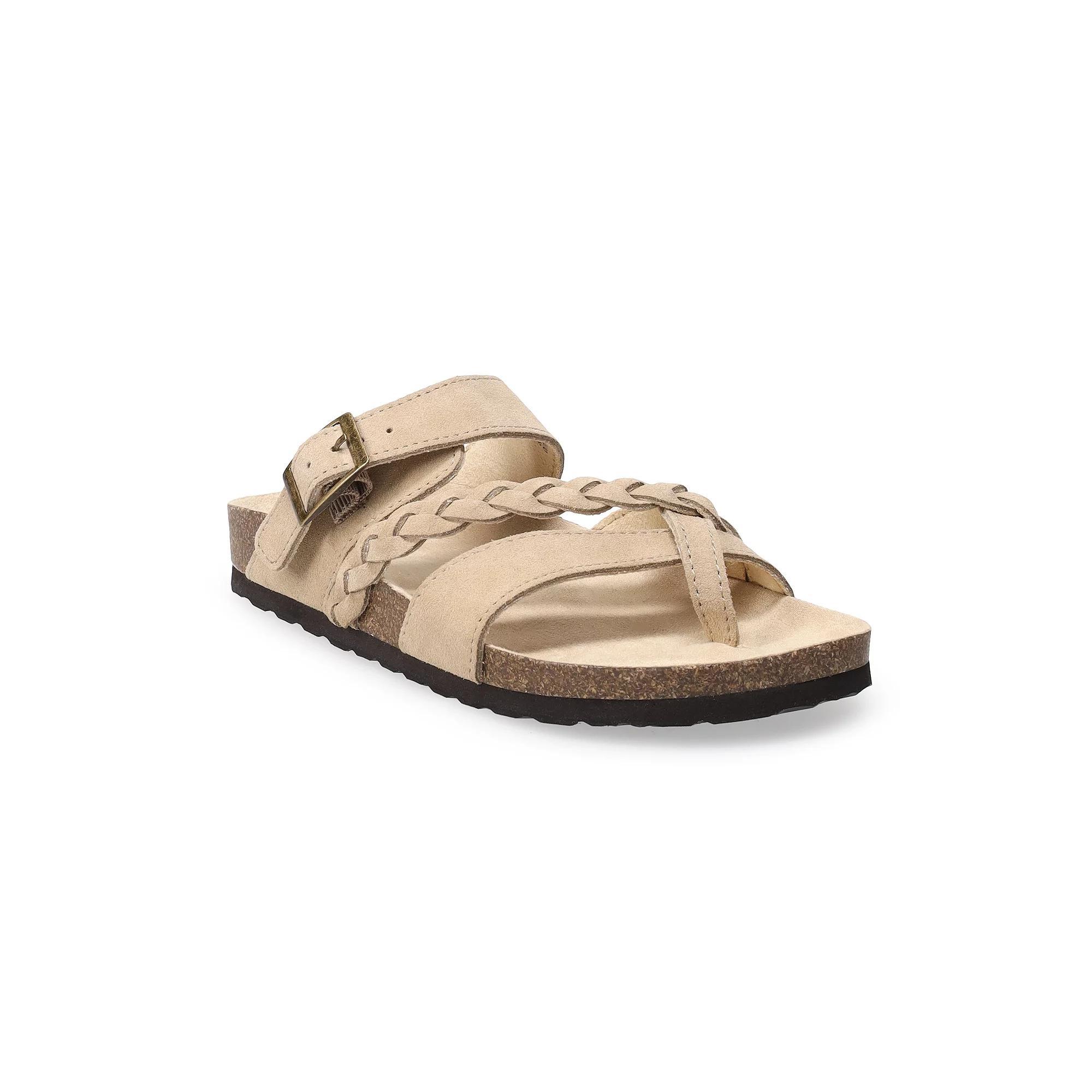 Sonoma Goods For Life Hazy Womens Sandals Brown Product Image