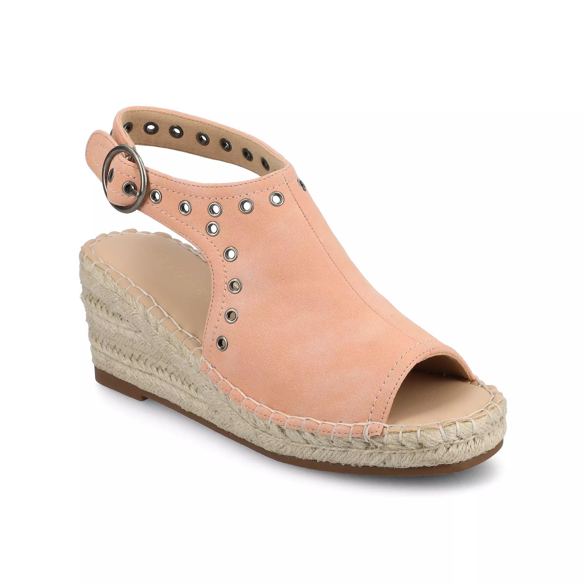 Journee Collection Womens Crisie Wedge Sandal Product Image