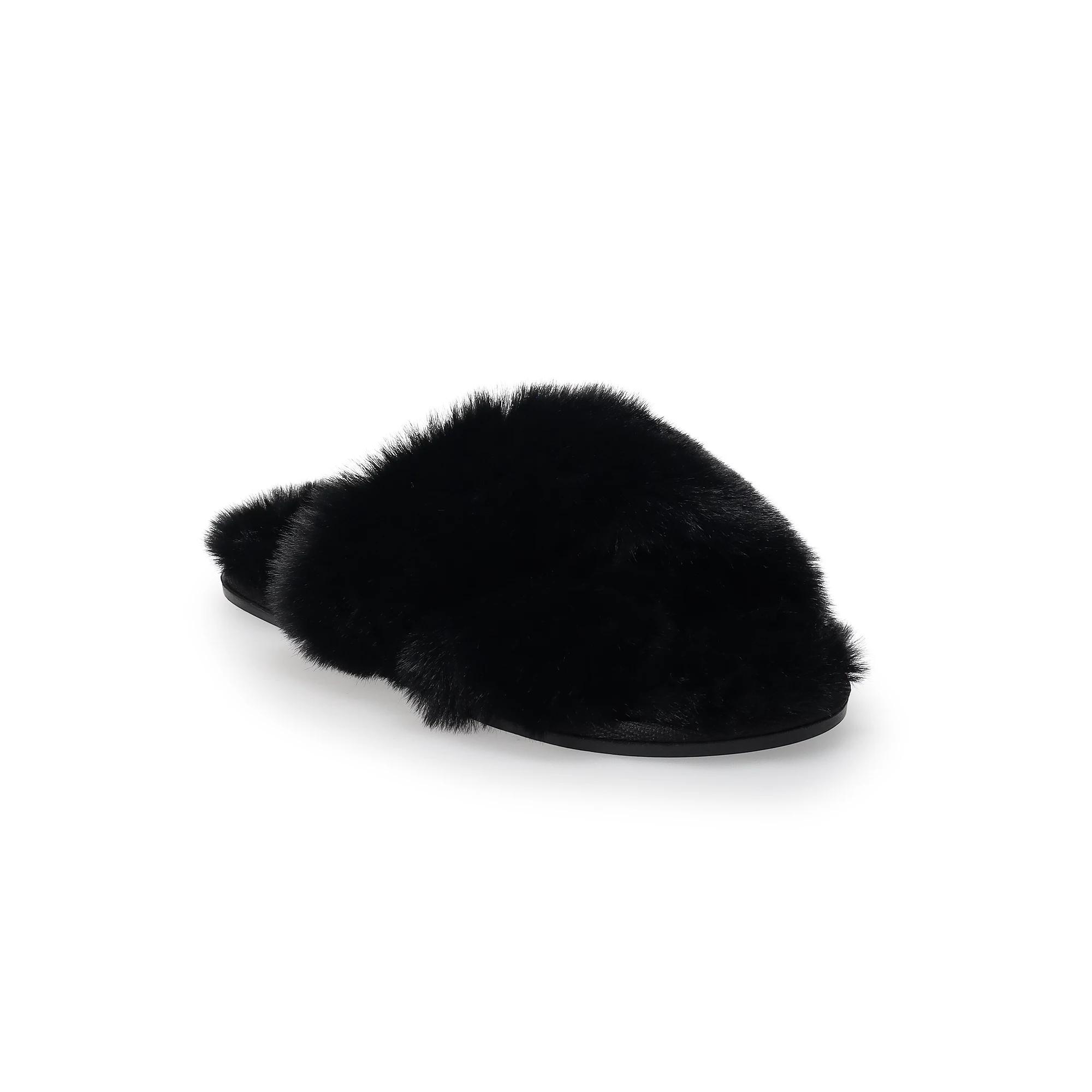 LC Lauren Conrad Raylyn Women's Slippers, Size: Medium, Black Product Image