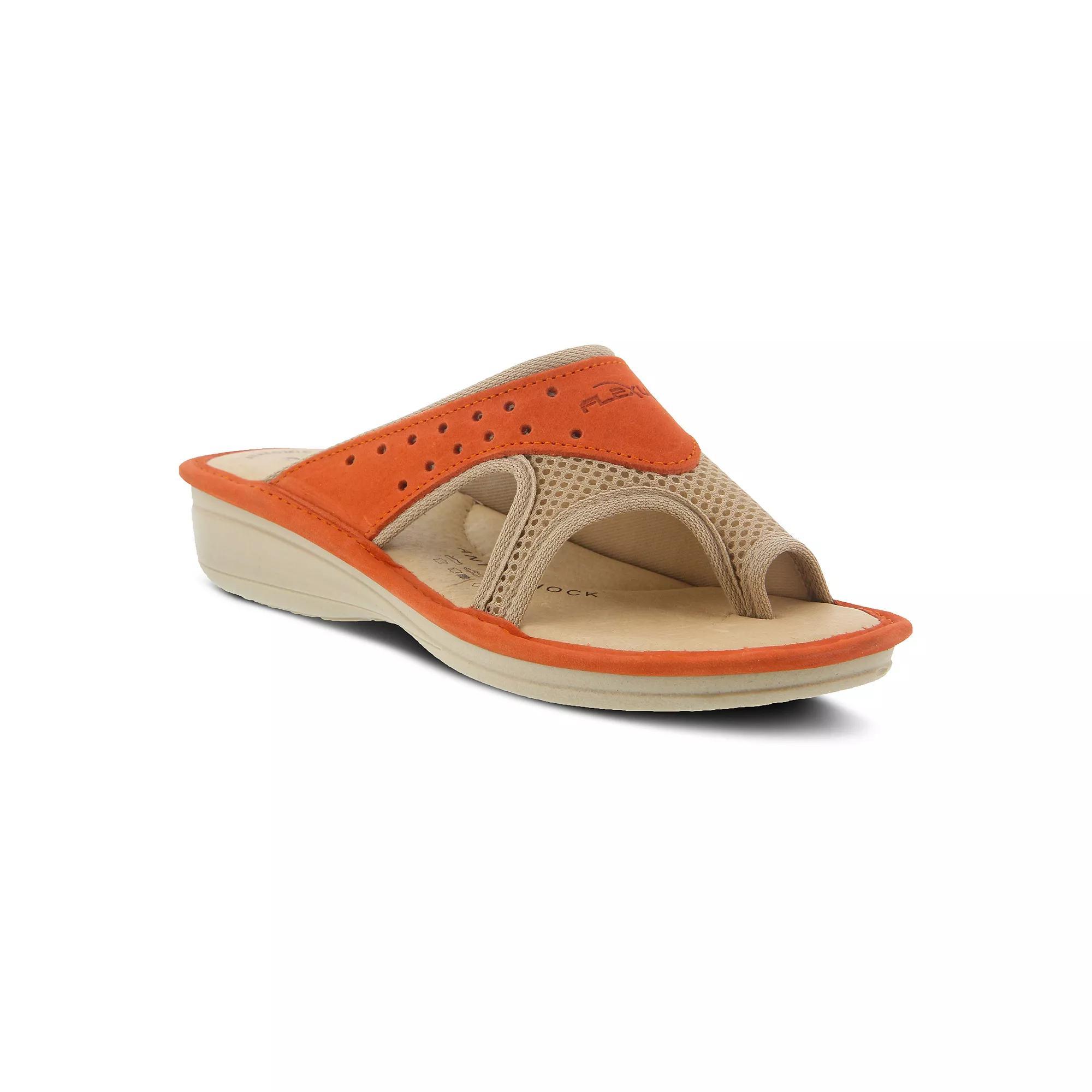 Flexus by Spring Step Pascalle Women's Slide Sandals, Size: 37, Orange Product Image
