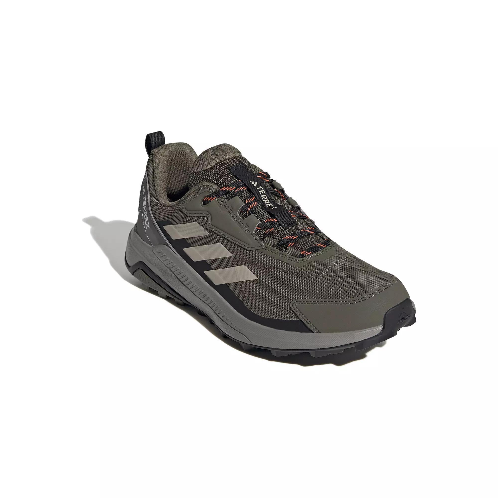 adidas Terrex Anylander Rain.Rdy Hiking Shoes, Men's, Size: 8, Olive Beige Black Product Image