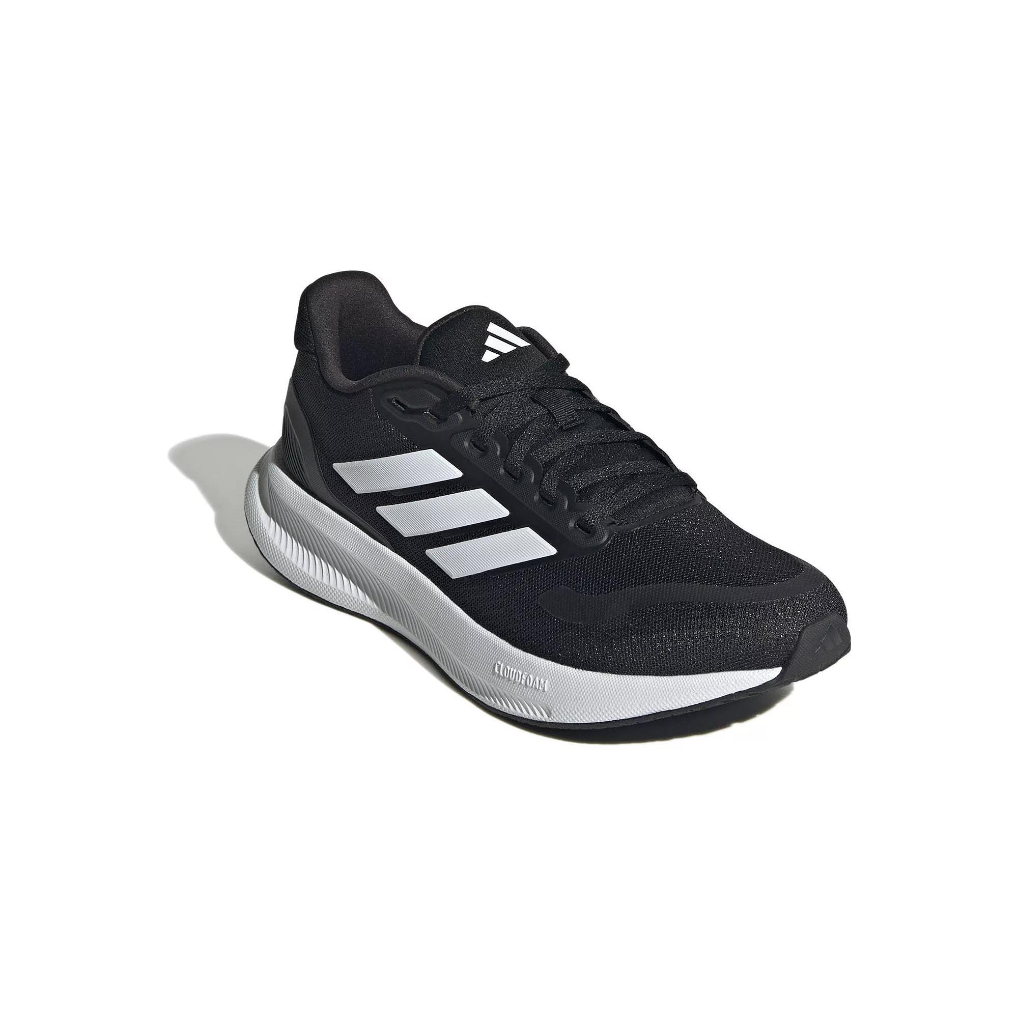 adidas Runfalcon 5 Women's Running Shoes, Size: 7.5, Black White Product Image