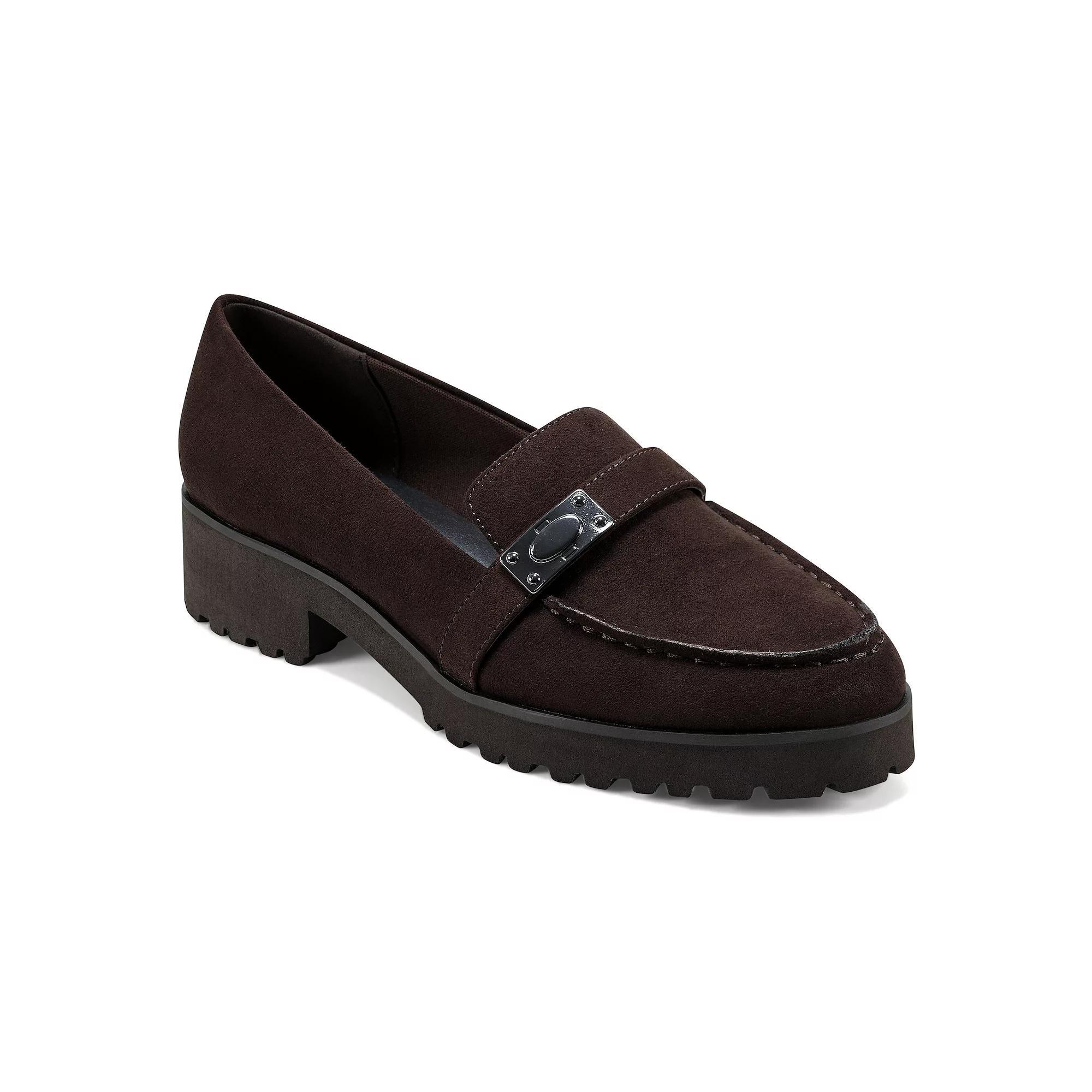 Easy Spirit Waverlie Women's Ornamented Loafers, Size: 8, Dark Brown Product Image