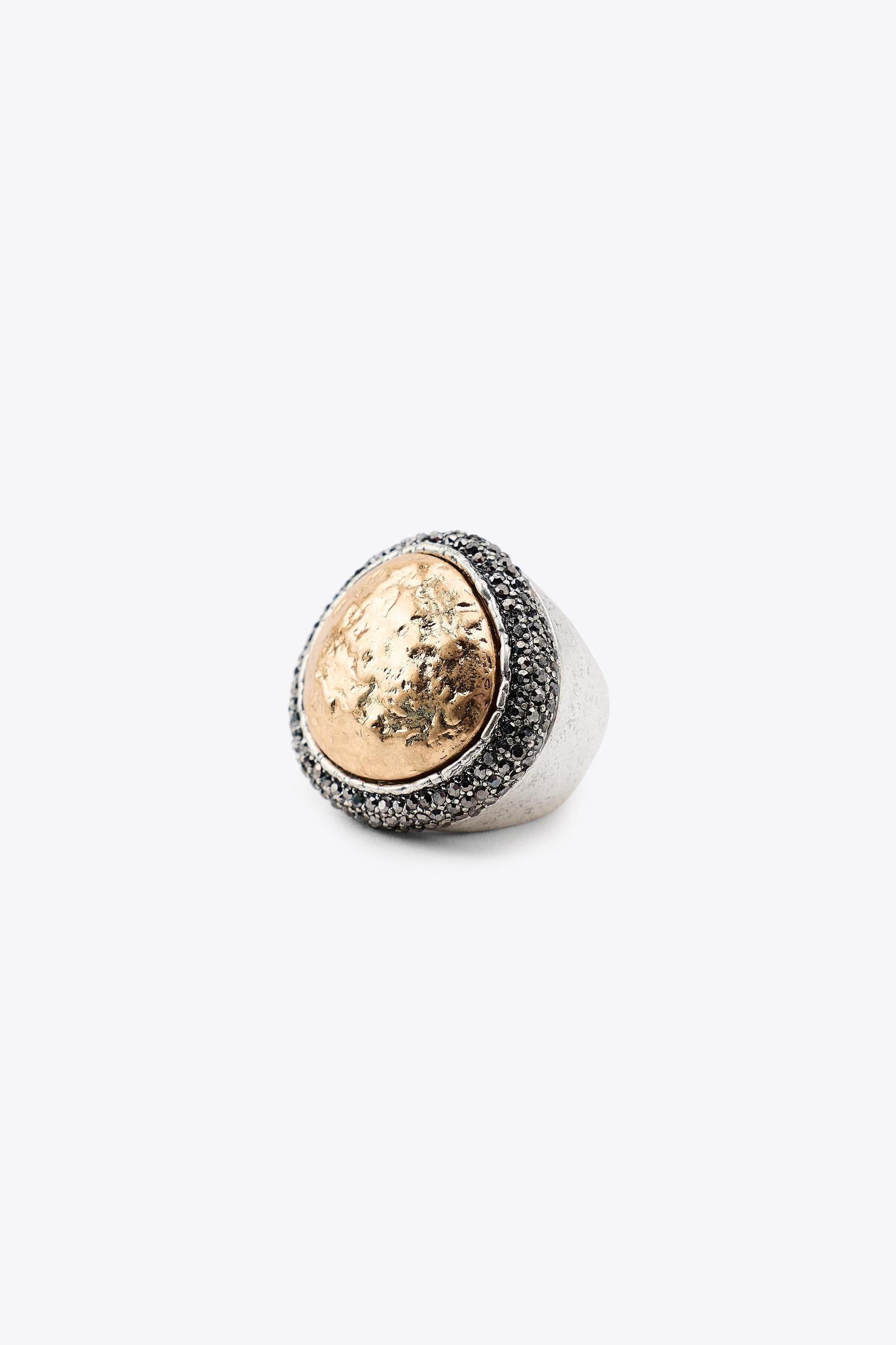 GLITTER TEXTURE MAXI RING Product Image