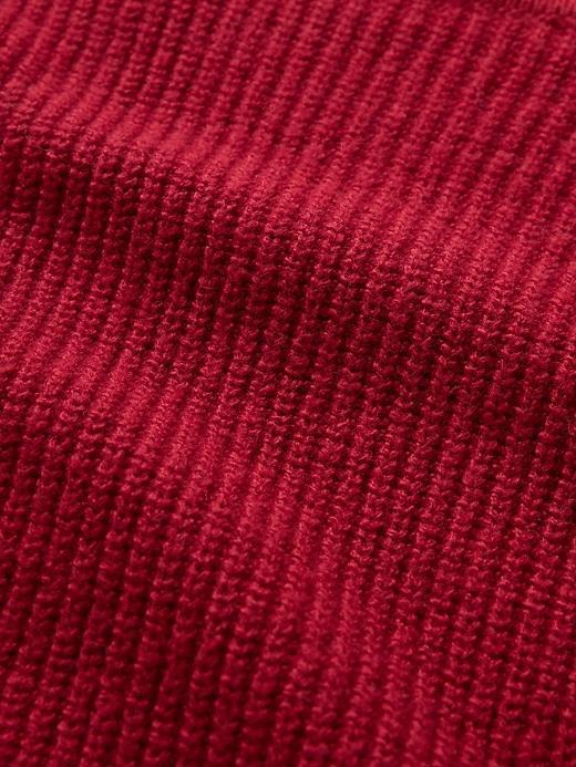 CashSoft Rib Turtleneck Mini Sweater Dress Product Image