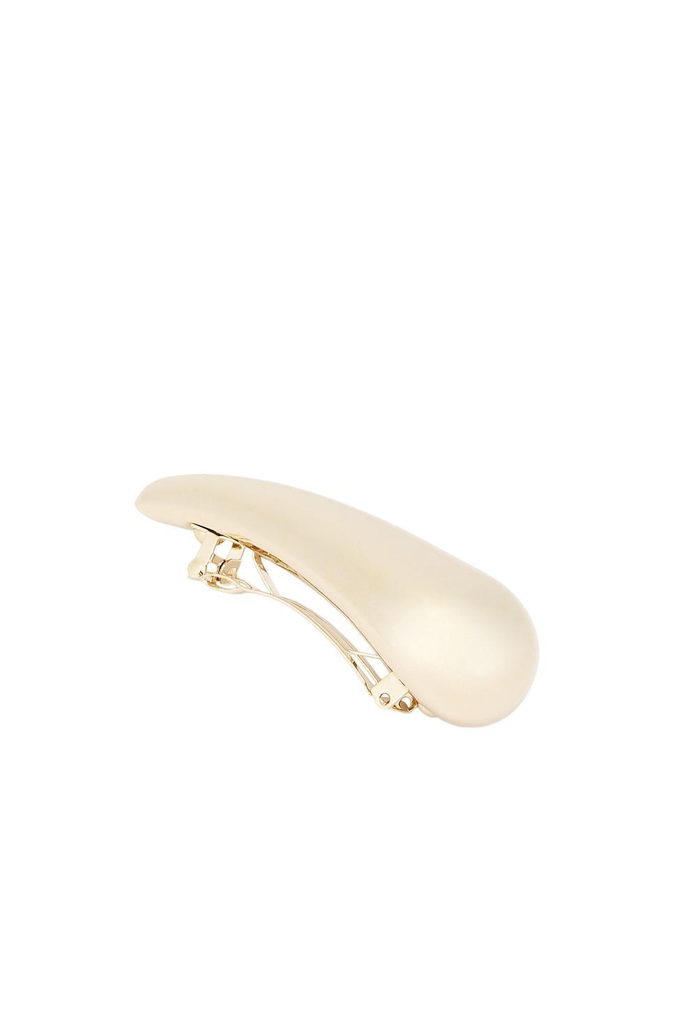 BOTTEGA VENETA Hair Clip In Gold Product Image
