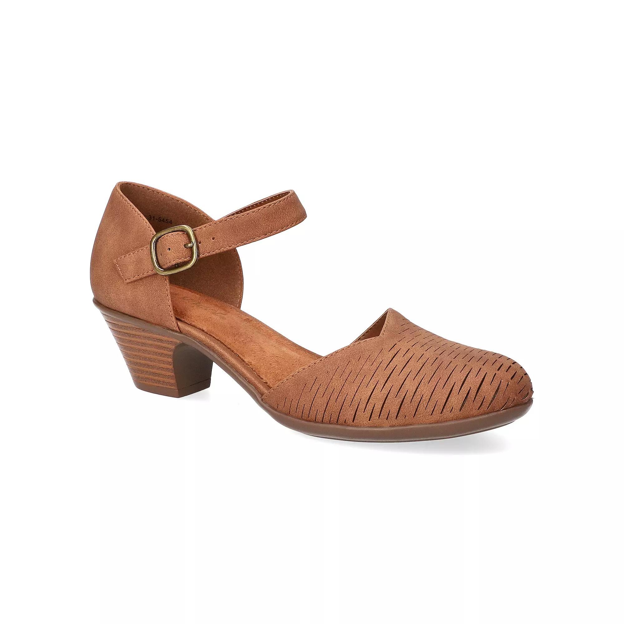 Easy Street Justina Women's Block Heel Sandals, Size: 8.5 Wide Product Image