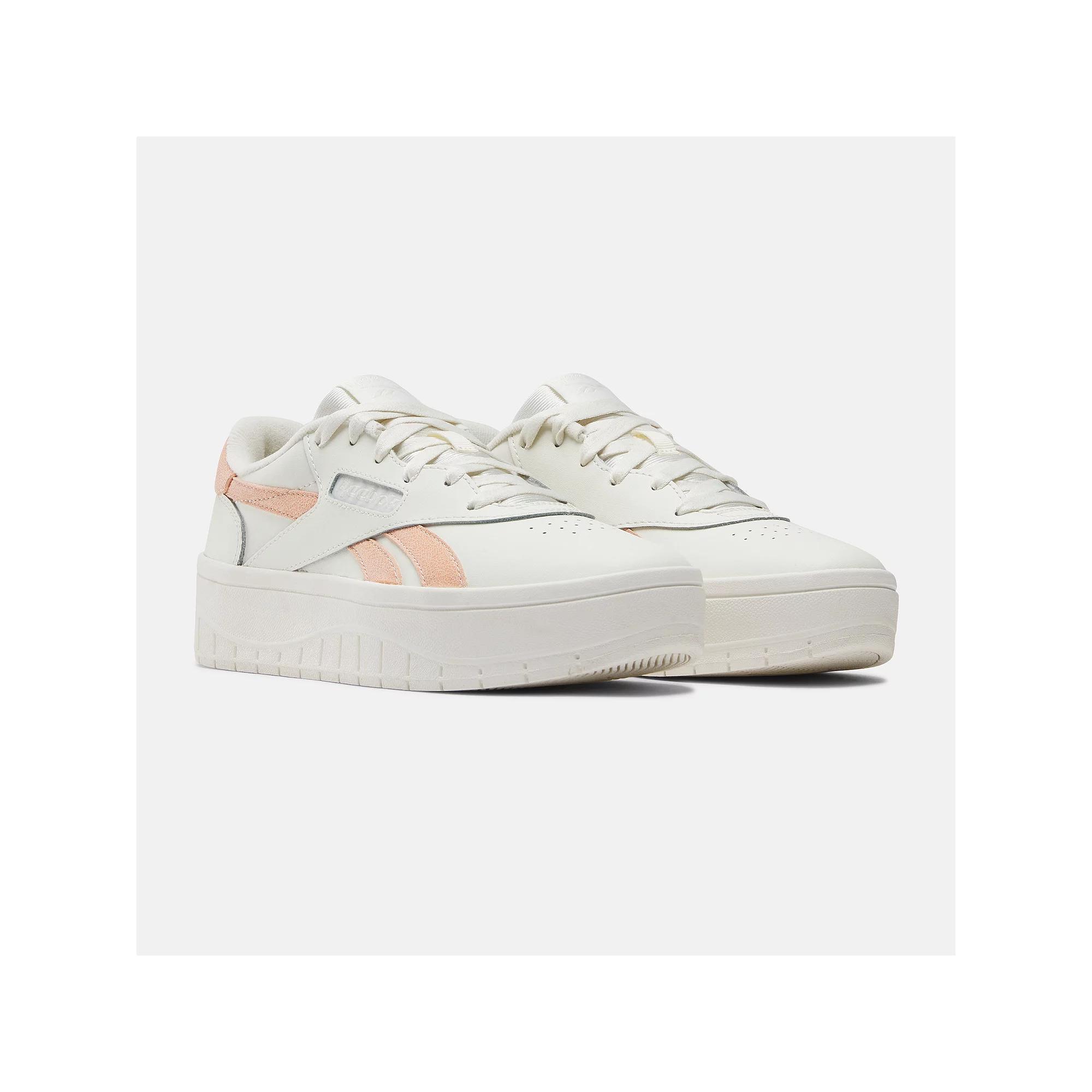 Reebok Court Advance Surge Women's Casual Shoes, Size: 9.5, White Pink Product Image