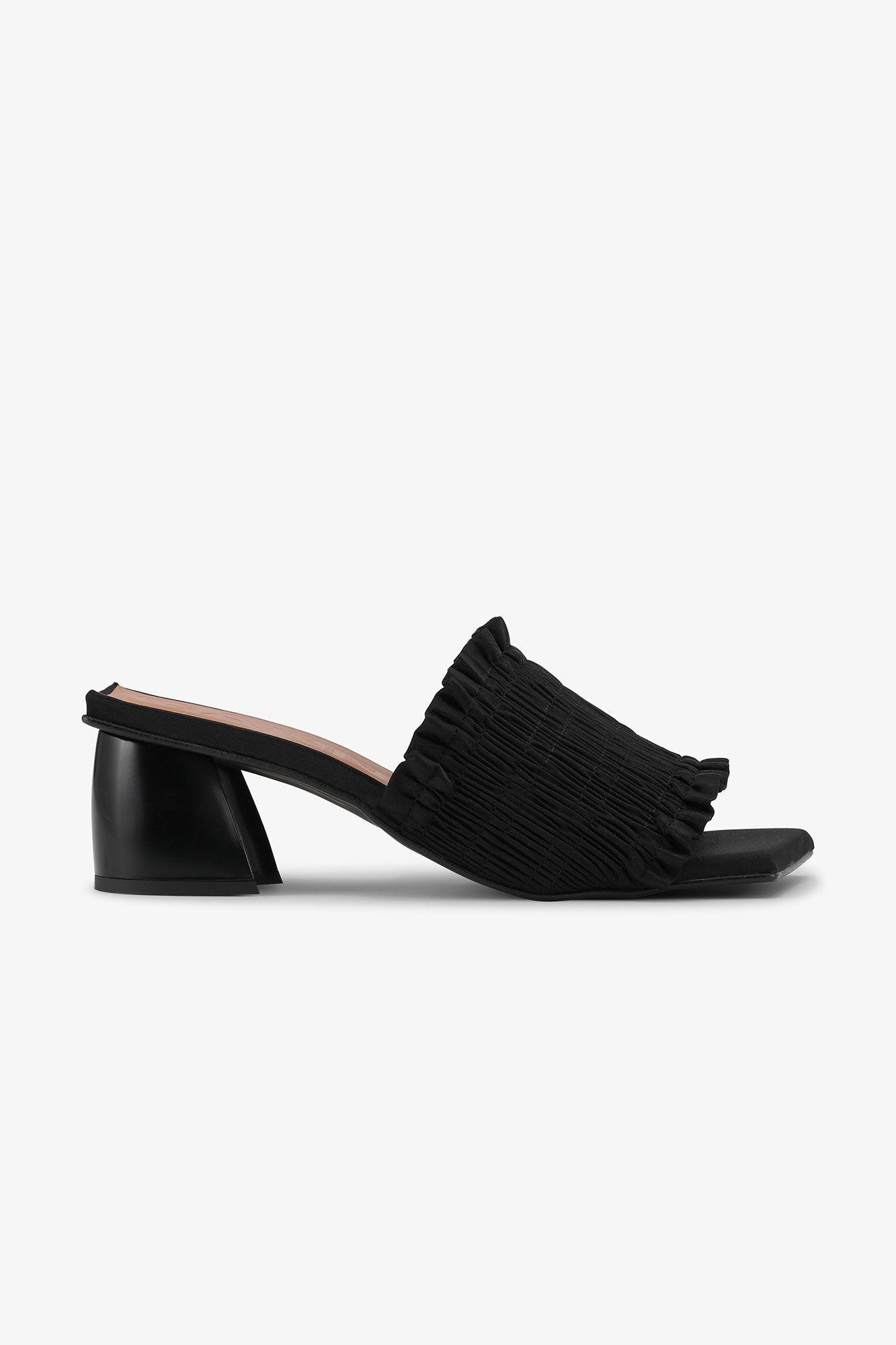 Smock Kitten Heel Mules Product Image