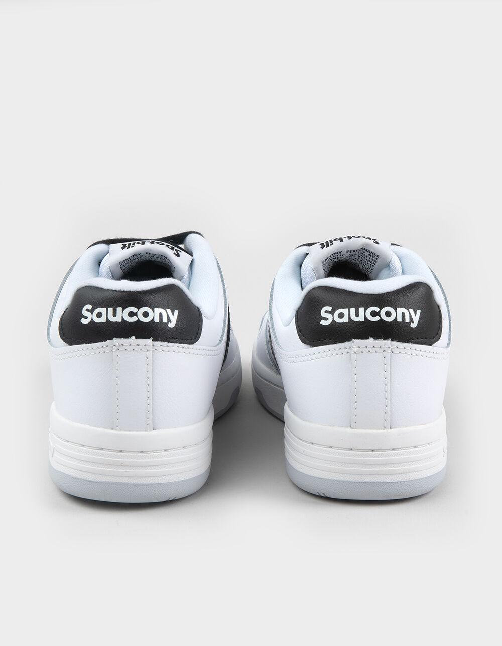 SAUCONY Spot-Bilt™ Hawk Mens Shoes - WHT/BLK Product Image