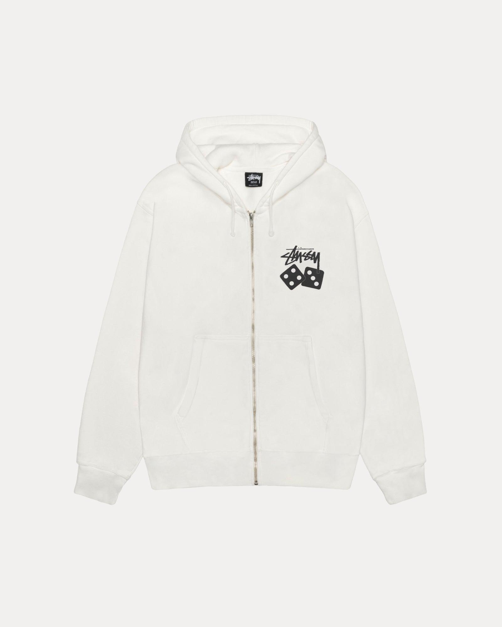 DICE ZIP HOODIE PIGMENT DYED Male Product Image