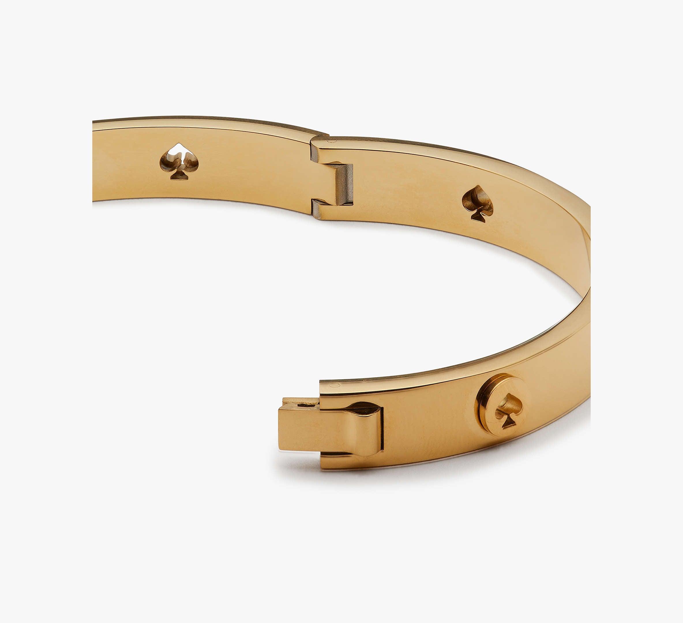 Spot The Spade Studded Hinged Bangle Product Image