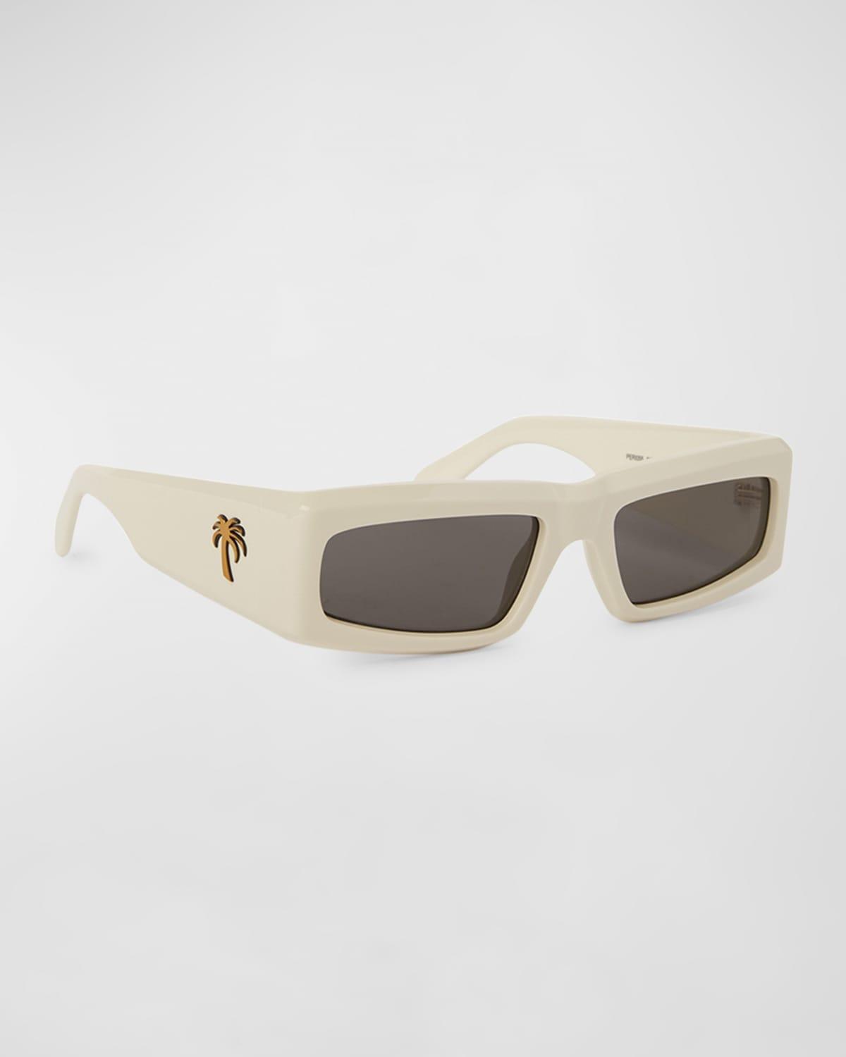 Mens Yreka Acetate Rectangle Sunglasses Product Image