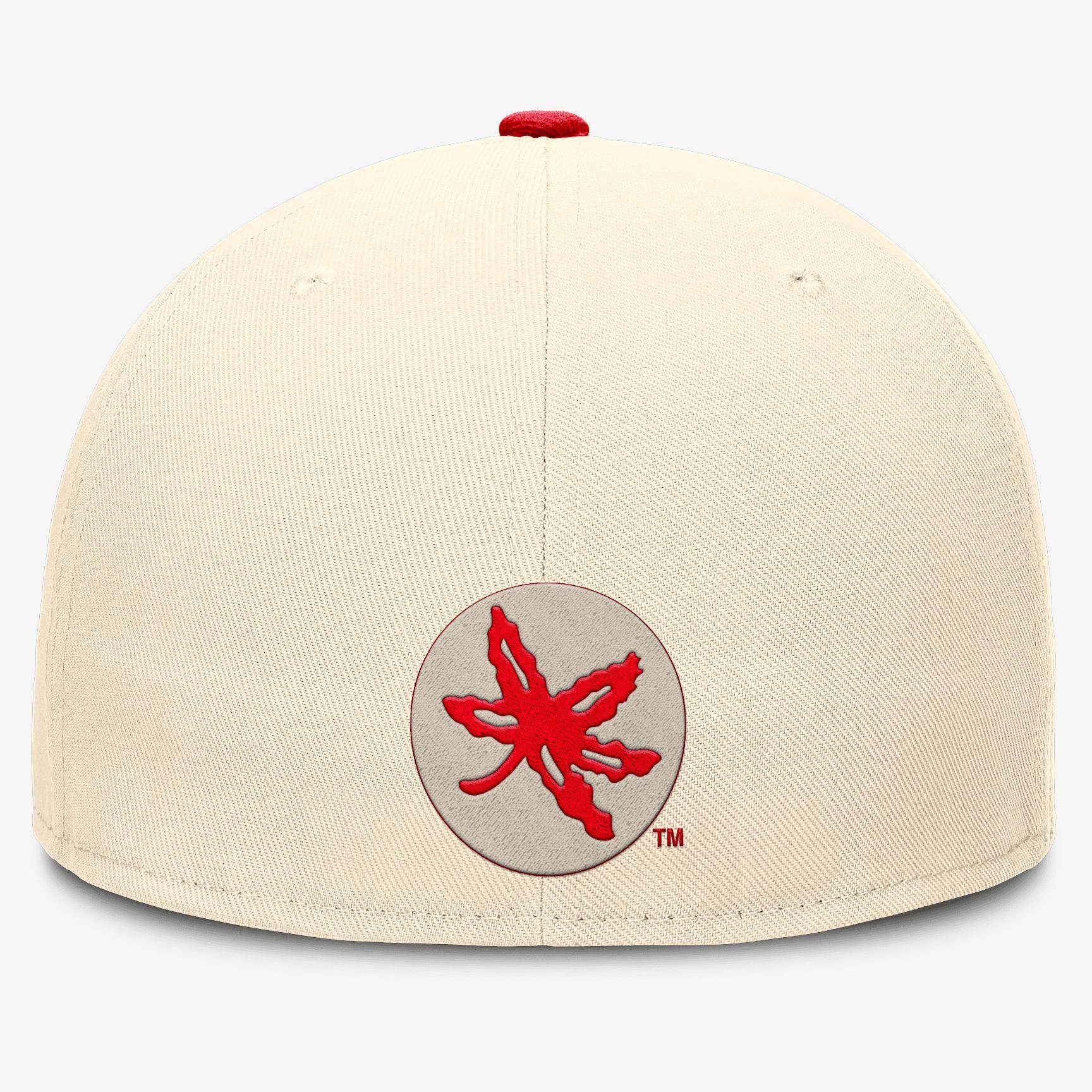 Ohio State Buckeyes Primetime True Men's Nike Dri-FIT College Fitted Hat Product Image