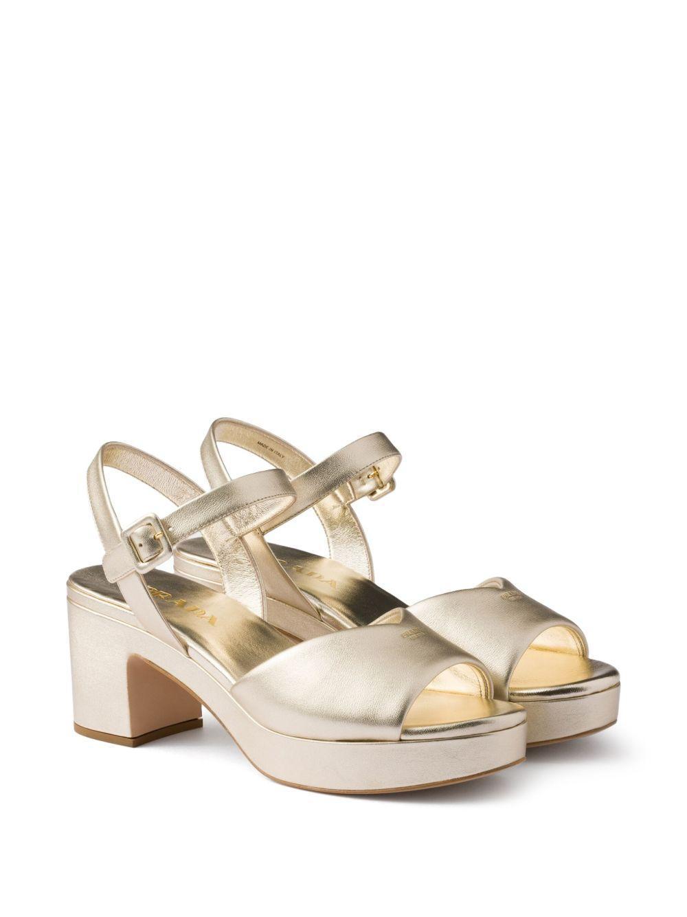 65mm buckle-strap platform sandals Product Image