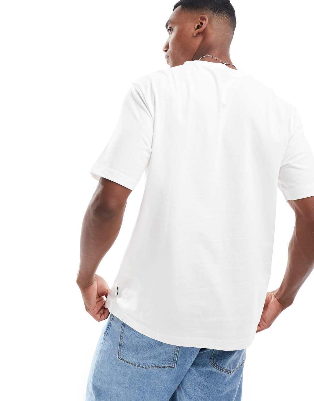 ONLY & SONS relaxed fit t-shirt with Mickey Mouse vintage print in white Product Image