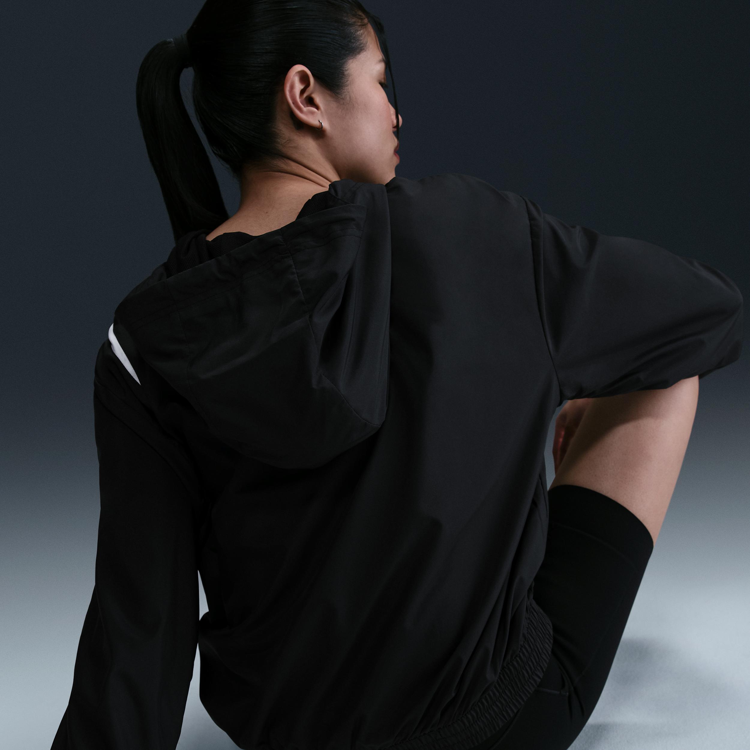 Women's Nike Sportswear Classic Loose UV Protection Full-Zip Logo Jacket Product Image