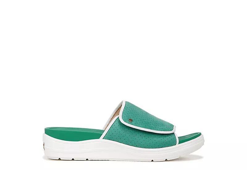 Dr. Scholl's Time Off Set Slide Sandal (Court Microfiber) Women's Sandals Product Image