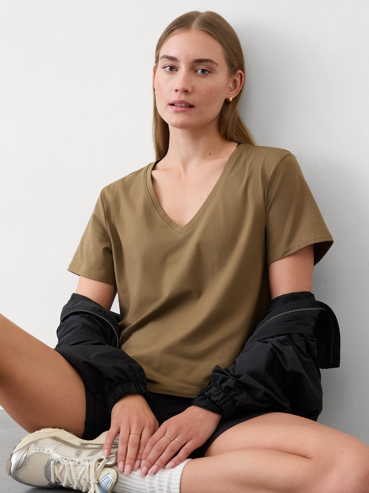 Essential V-Neck Tee Product Image