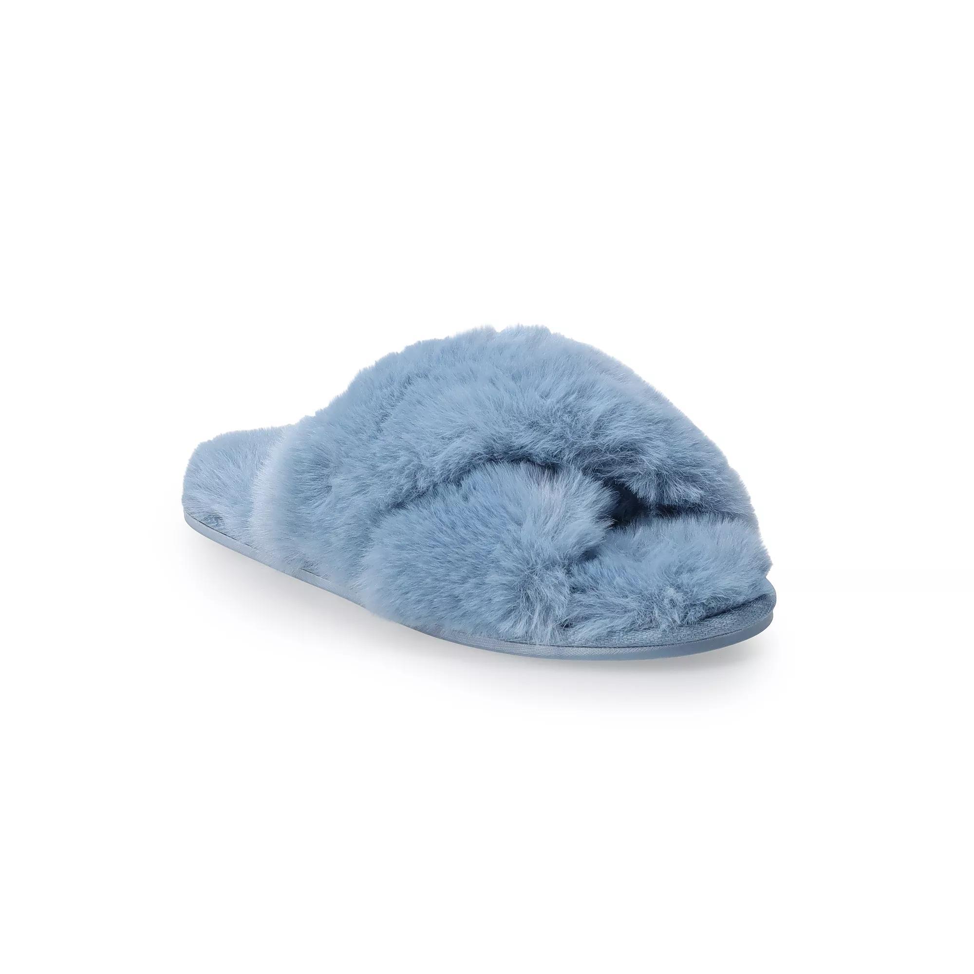 LC Lauren Conrad Raylyn Women's Slippers, Size: Large, Blue Product Image