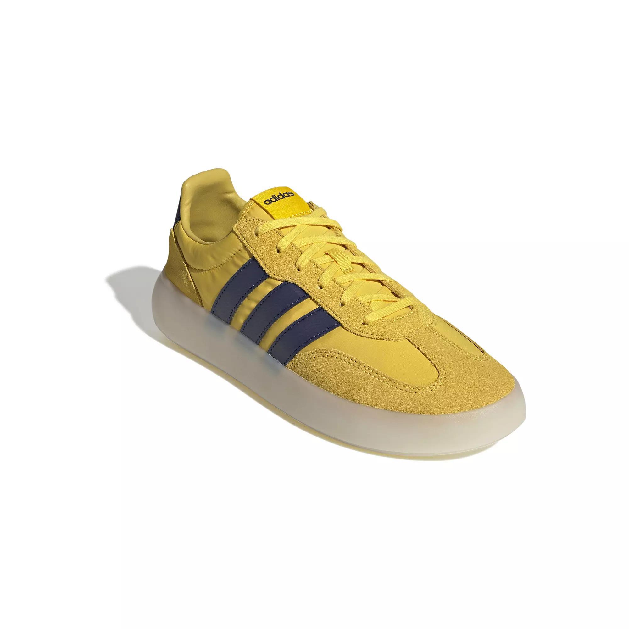 adidas Barreda Decode Men's Sportswear Shoes, Size: 12, Utility Yellow Blue Product Image