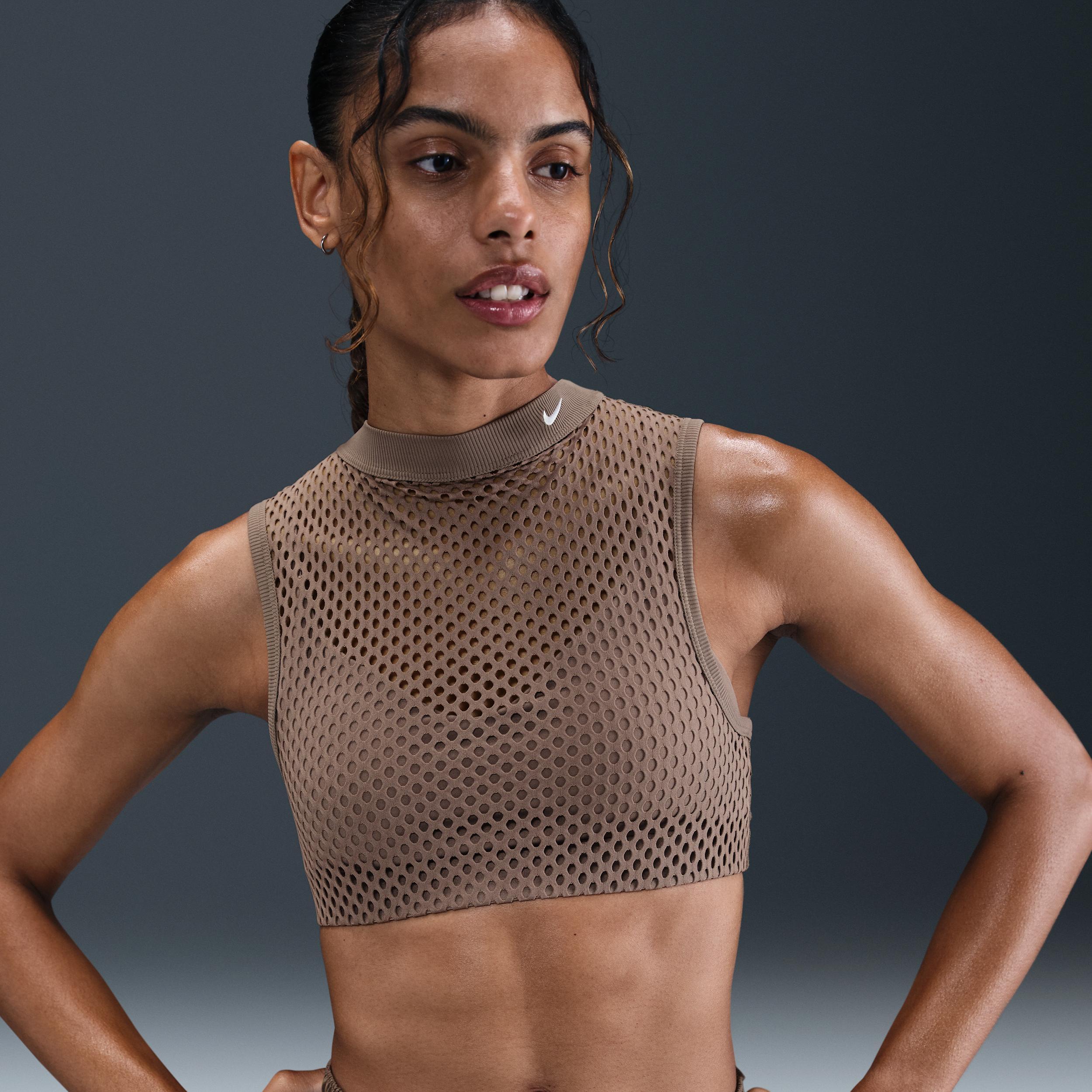 Nike Women's Indy Net Light-Support Padded Sports Bra Product Image