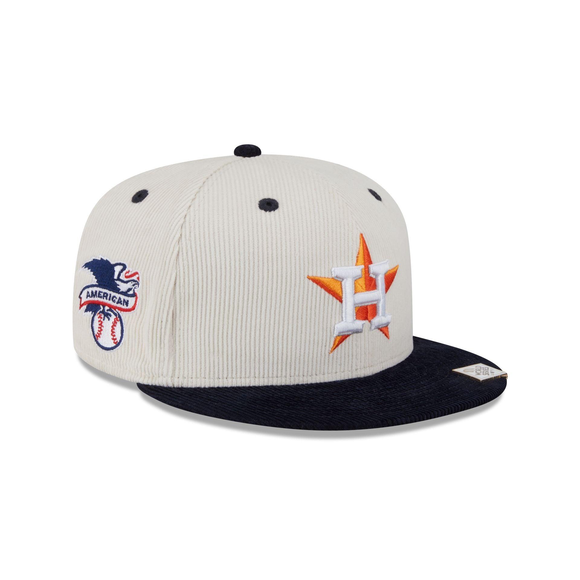 Houston Astros Two Tone Cord 59FIFTY Fitted Hat Male Product Image