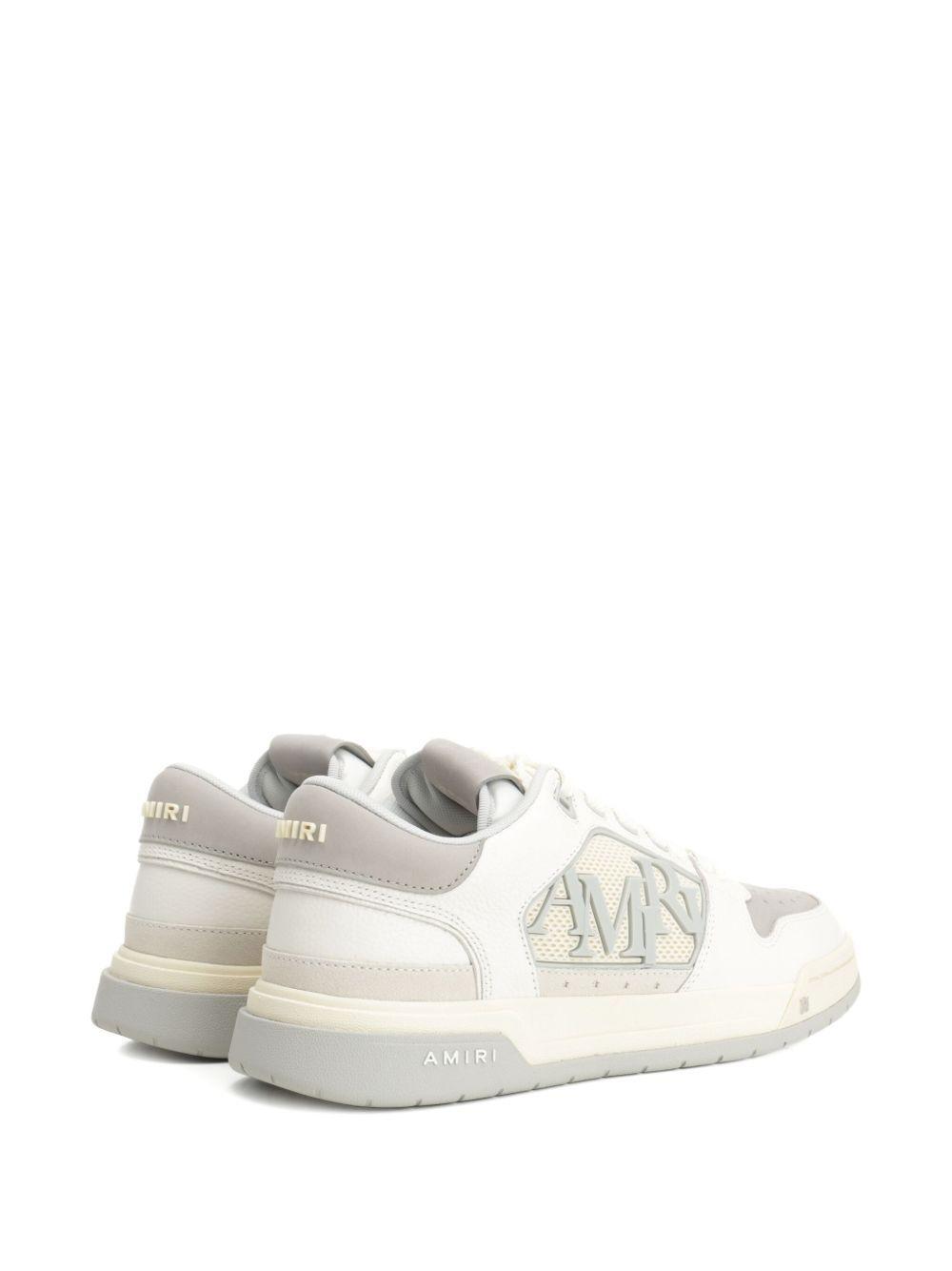 logo-detail leather lace-up low-top sneakers Product Image