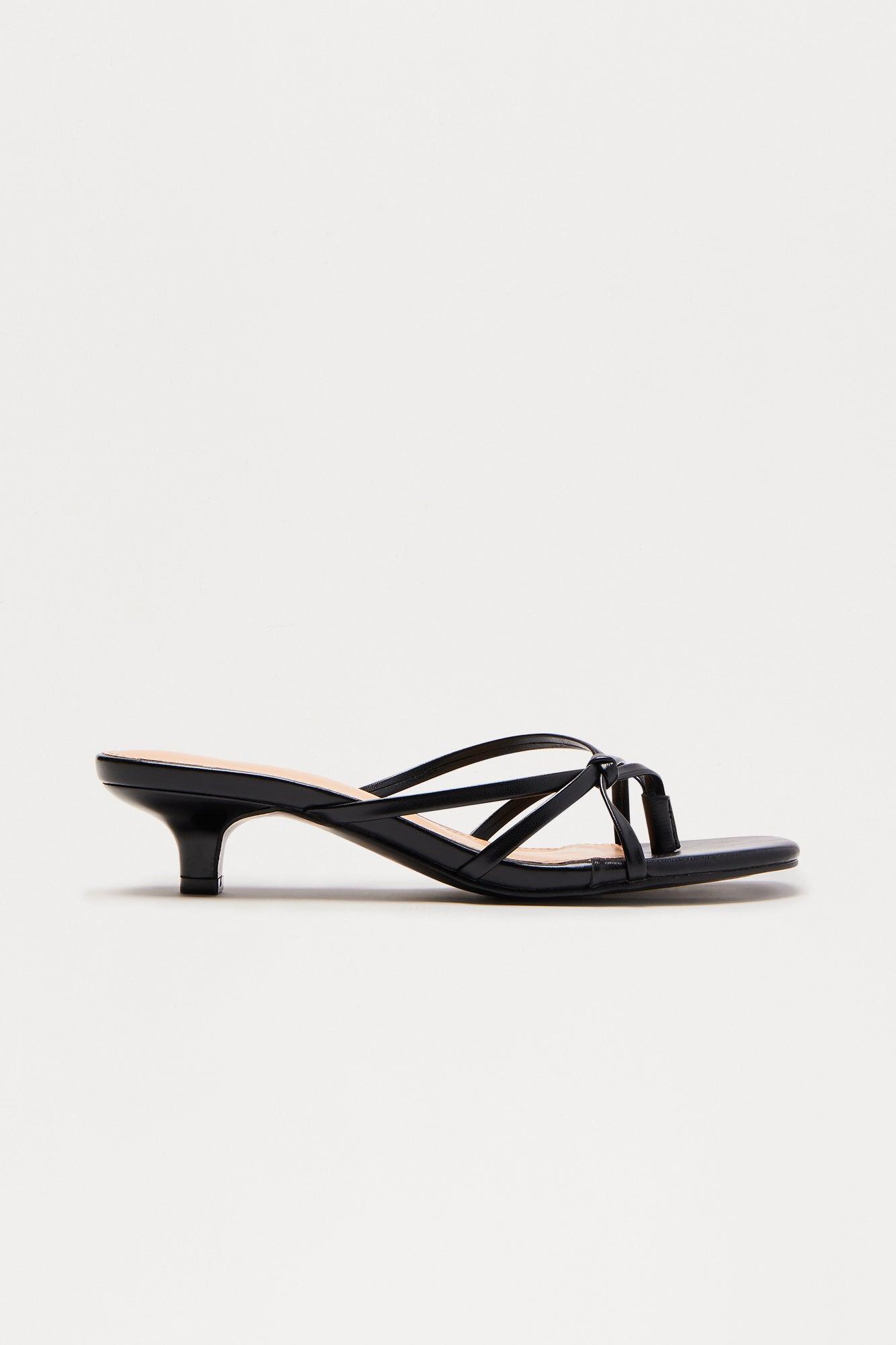 Anywhere Kitten Heels - Black Product Image