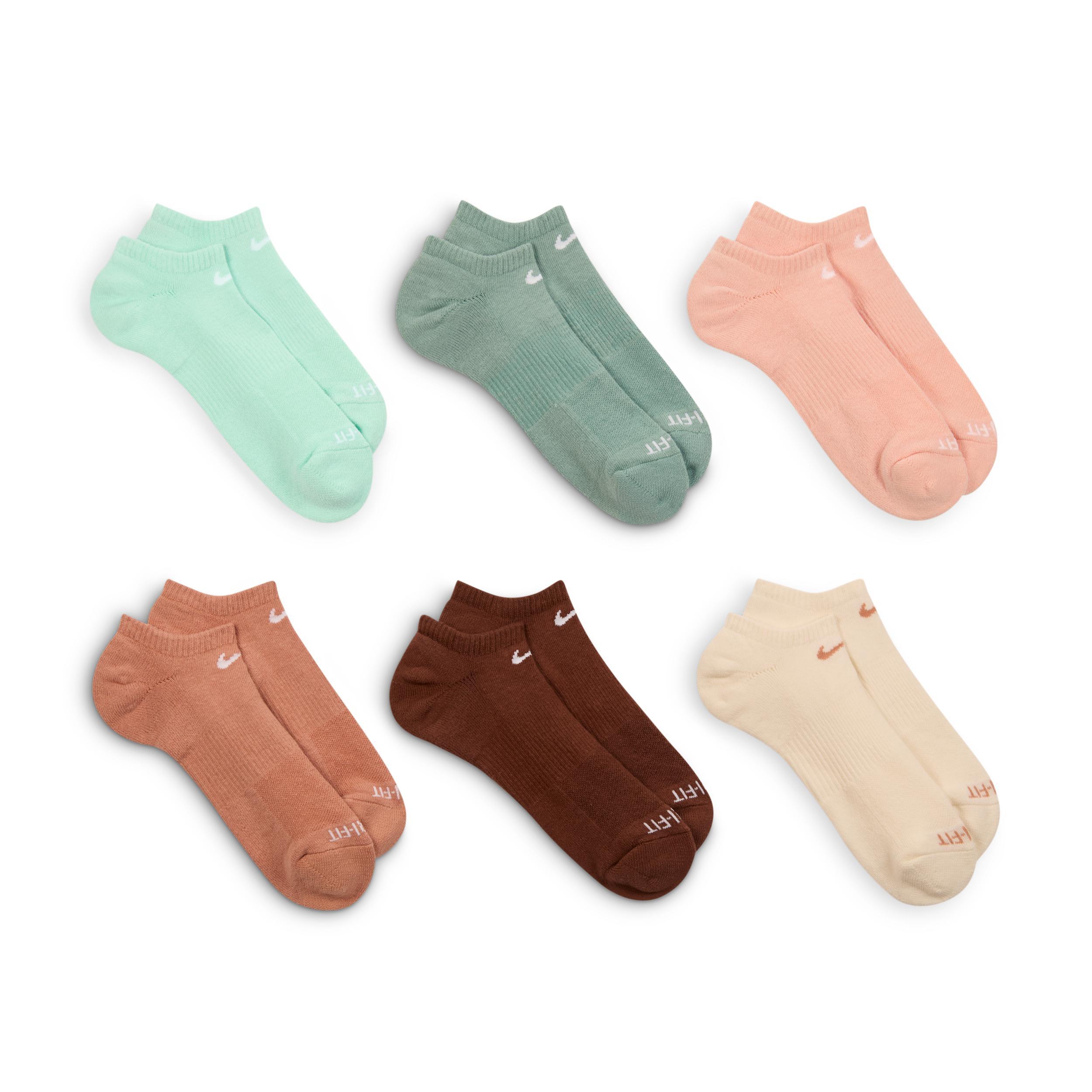 Nike Men's Everyday Plus Cushioned Training No-Show Socks (6 Pairs) Product Image