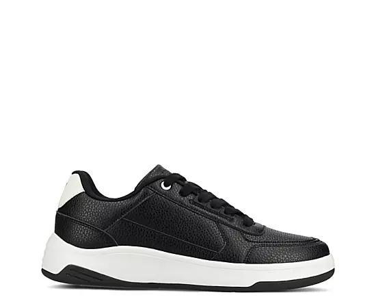 VANCE Swift Men's Comfort Perforated Low Top Sneakers, Size: 8 Wide, Black Product Image