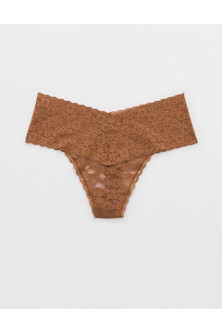 Show Off Vintage Lace Thong Underwear Women's Product Image