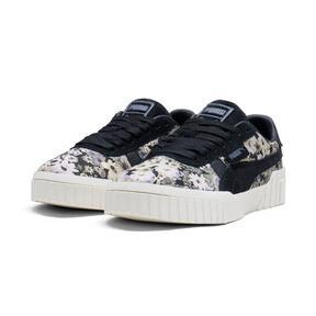 PUMA Cali OG Dark Floral Women's Sneakers in Black/Galactic Grey Product Image