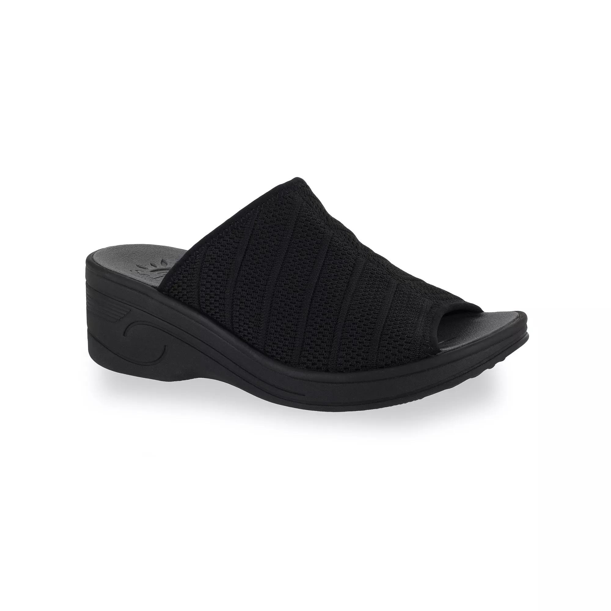 Easy Street Airy Women's Wedges, Size: 12 Wide, Blue Product Image