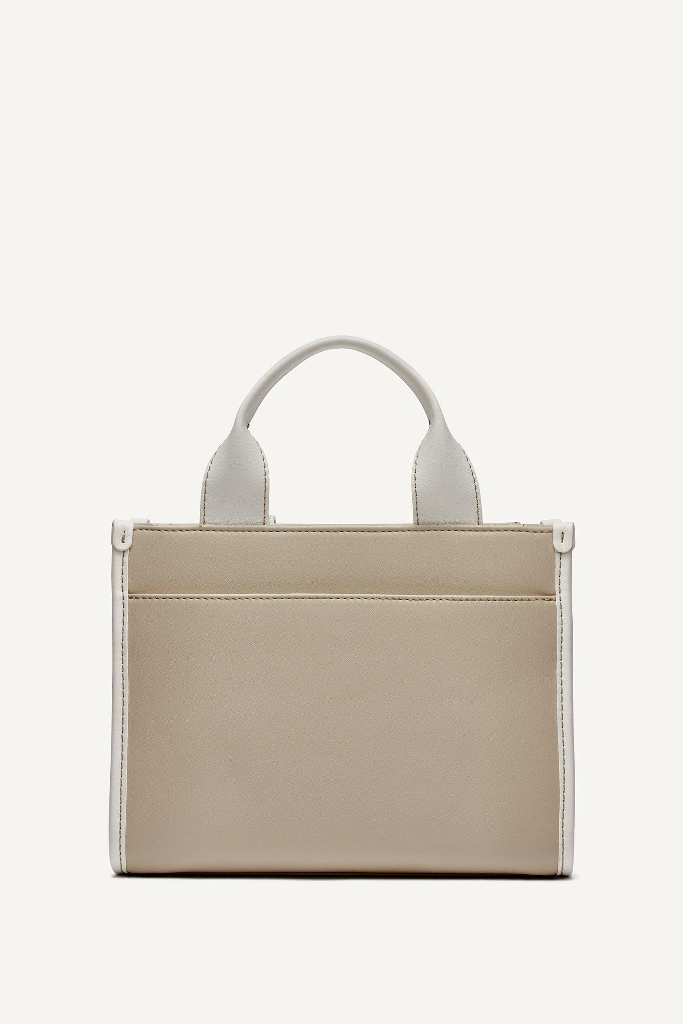 HADLEE SMALL EMBELLISHED LOGO TOTE Product Image