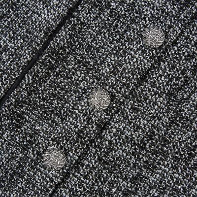 Classic Tweed Cropped Women Jacket Product Image