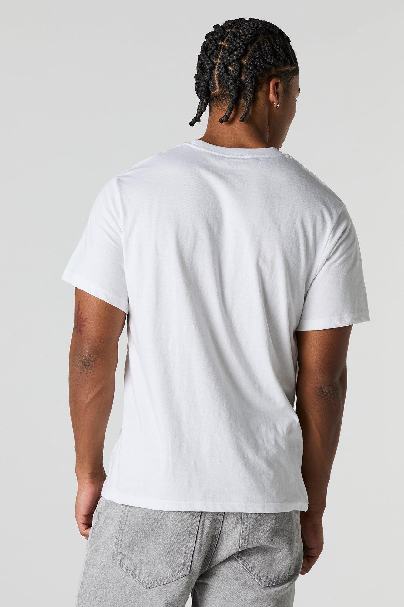 Solid Crewneck T-Shirt Male Product Image