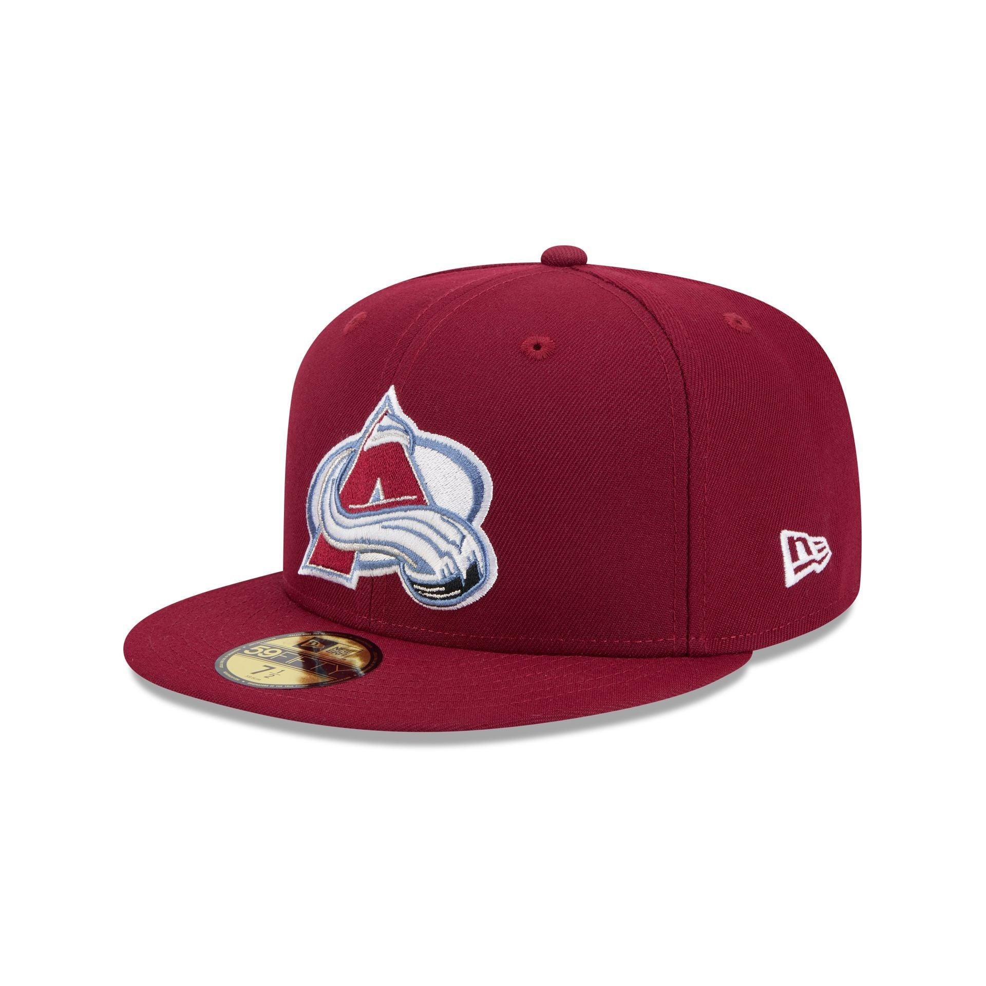 Colorado Avalanche Rear Wordmark 59FIFTY Fitted Hat Male Product Image