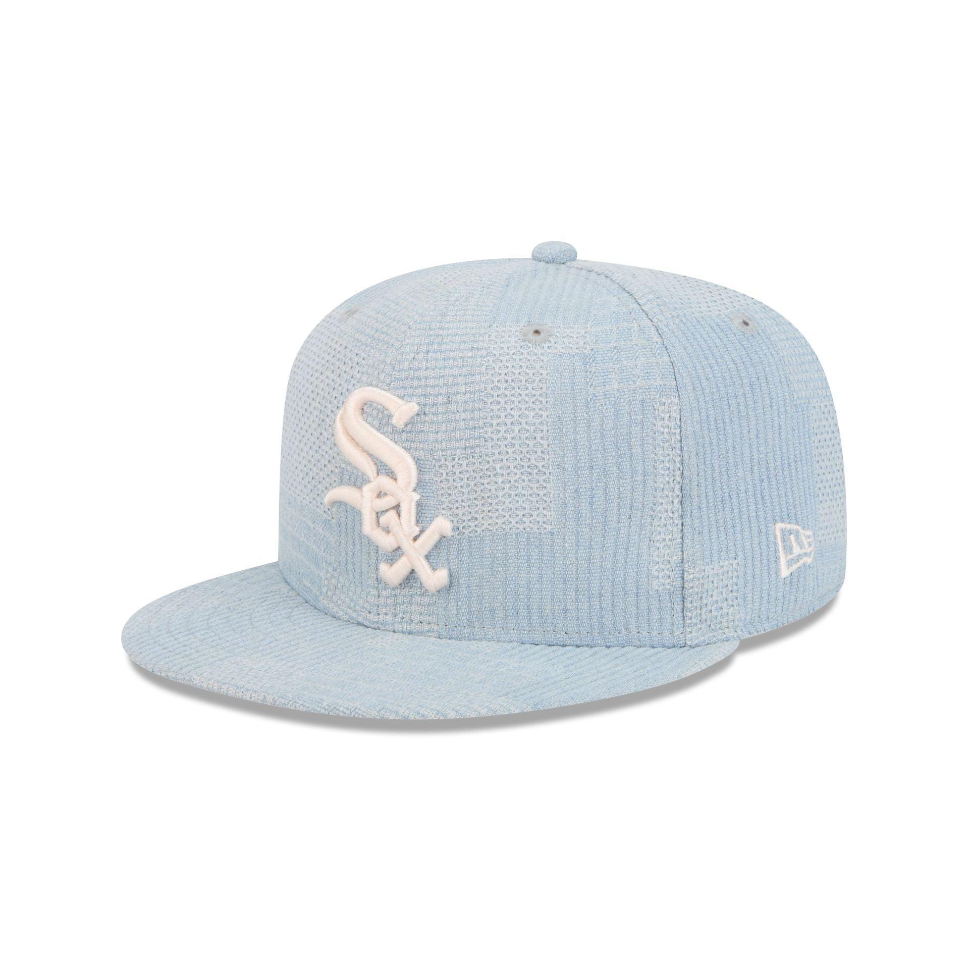 Chicago White Sox Denim Patchwork 9FIFTY Snapback Hat Male Product Image